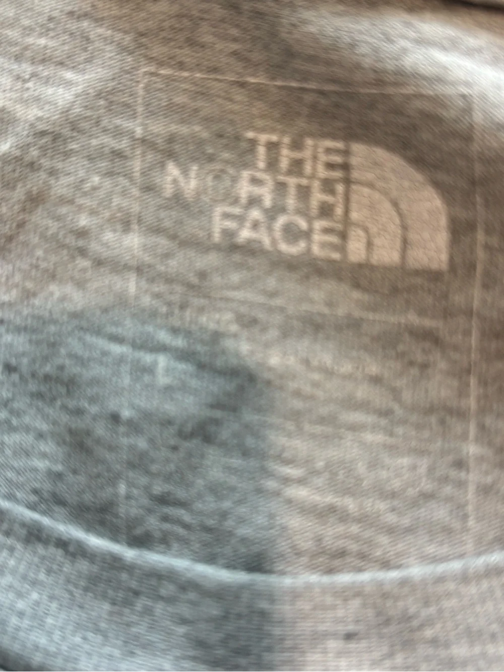 The North Face Grey T-shirt Short-Sleeve Logo Tee Berkeley CA Large